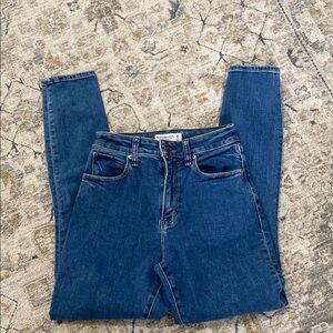 Abercrombie & Fitch Blue Skinny Jeans Classic Style